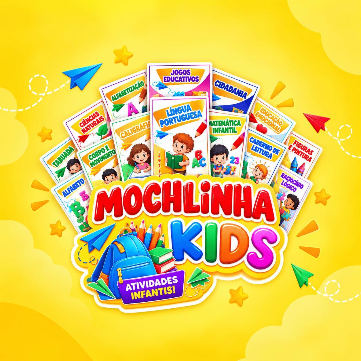 Logo Alfabetização Kids